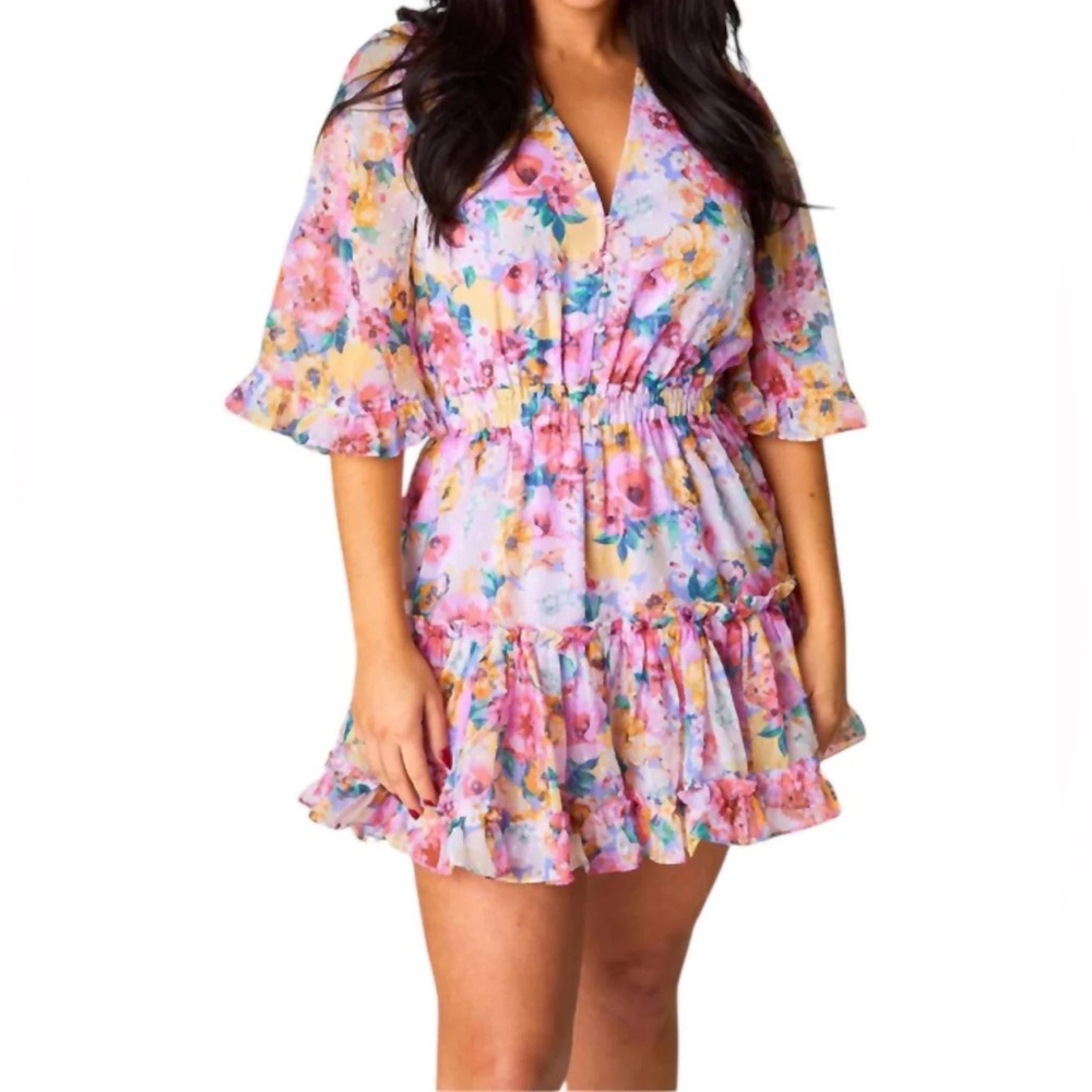 💞HP💞 BuddyLove Elastic Waist Mini Dress
